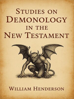 cover image of Studies on Demonology in the New Testament
